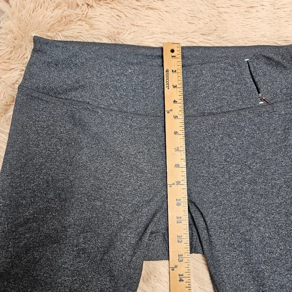 CALIA by Carrie Underwood Essential Heather Gray Leggings Size XXL knee Length - Picture 5 of 9